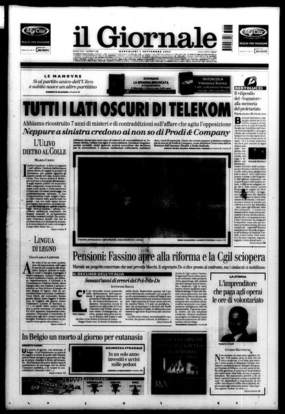 Il giornale : quotidiano del mattino